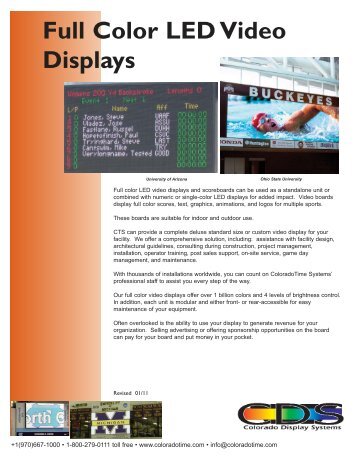 Full Color LED Video Displays.pdf - Colorado Time Systems