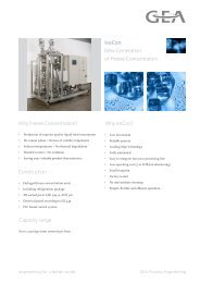 IceCon New Generation of Freeze Concentrators - GEA Messo PT