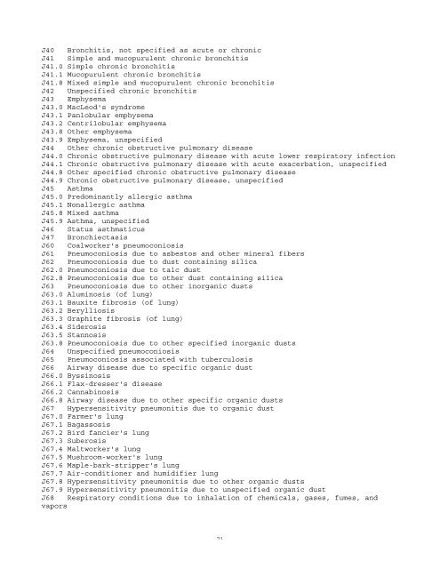 ICD-10 Table - Louisiana Tumor Registry