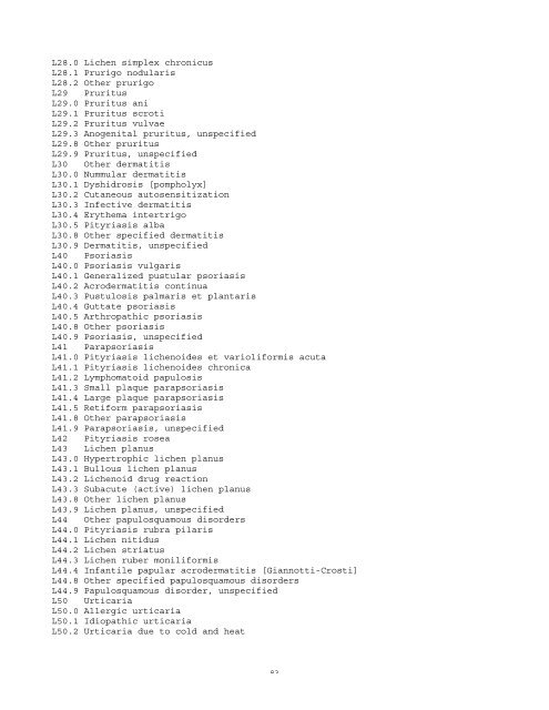 ICD-10 Table - Louisiana Tumor Registry