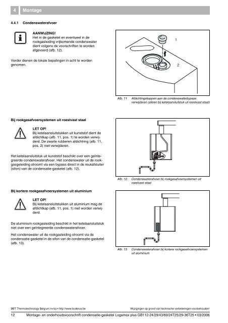 MWA Logamax plus GB112 - BE(NL)