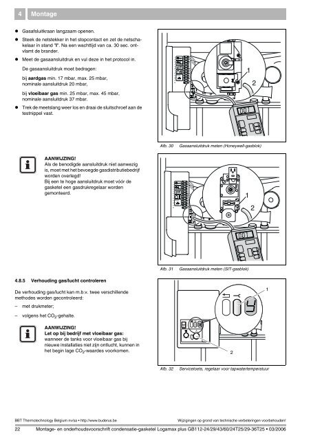 MWA Logamax plus GB112 - BE(NL)