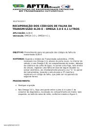 recuperação dos códigos de falha da transmissão 4l30-e - Aptta Brasil