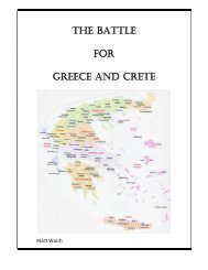 The battle for Greece & Crete.pdf - Army Museum of South Australia