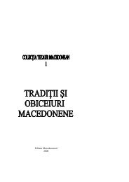 Editura Macedoneanul 2008 - asociatia macedonenilor din romania