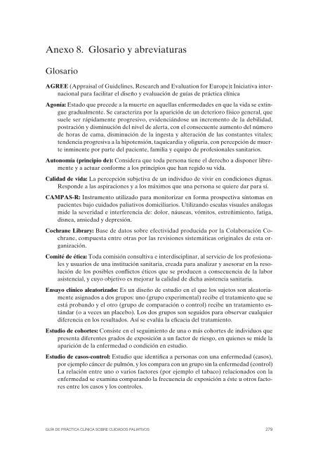 Anexo 8. Glosario y abreviaturas