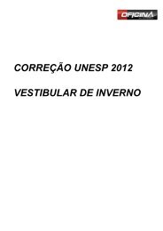 CORREÃÃO UNESP 2012 VESTIBULAR DE INVERNO - Vestibular1