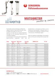 WEMA_Fuellstandssensoren.pdf - MOTOMETER