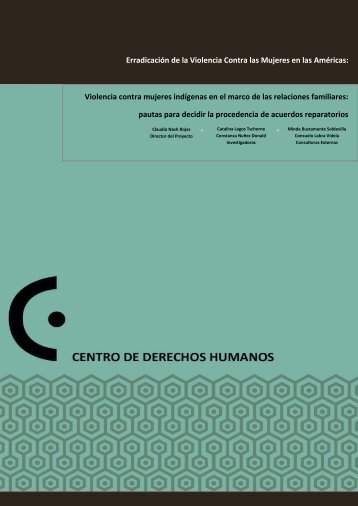 Violencia contra mujeres indÃ­genas en el marco de las relaciones ...
