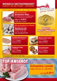 Angebote - Wenisch