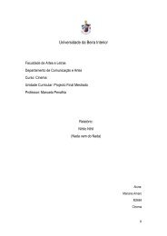 Universidade da Beira Interior - Ubi Thesis