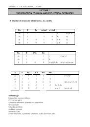 Handout for lecture 1 - the Goicoechea Group website