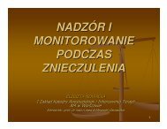 NadzÃ³r i monitorowanie w czasie znieczulenia