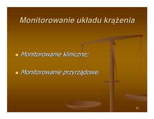 NadzÃ³r i monitorowanie w czasie znieczulenia