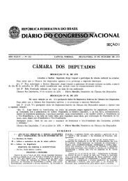 DiÃ¡rio do Congresso Nacional - CÃ¢mara dos Deputados