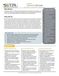 FactSheet - Network Services