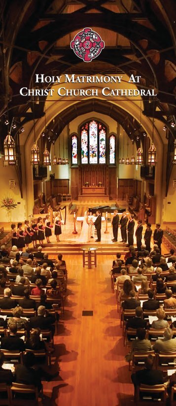 Marriage Brochure - Christ Church Cathedral Vancouver