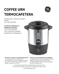 coffee URN teRmocafeteRa - GE :: Housewares