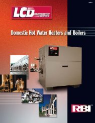 RBI LCD catalog - California Boiler