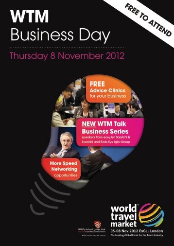View WTM Business Day Brochure - World Travel Market