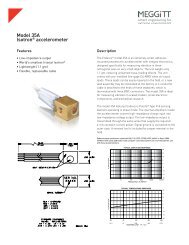 Model 35A Isotron® accelerometer - Endevco