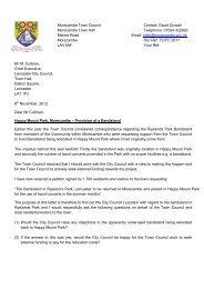 Letter re Bandstand in Happy Mount Park PDF 82 KB