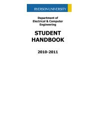 STUDENT HANDBOOK - Department of Electrical and Computer ...