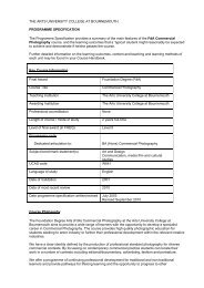 FDPPH - Programme Specification.pdf - Arts University Bournemouth