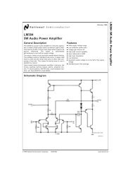 LM384 5W Audio Power Amplifier