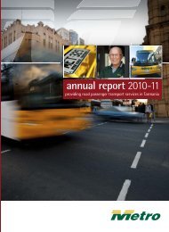 annual report 2010-11 - Metro Tasmania