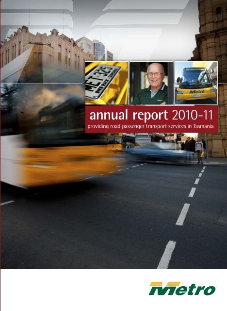 annual report 2010-11 - Metro Tasmania