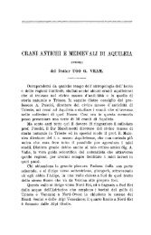 CRANI ANTICHI E MEDIEVALI DI AQUILEIA - Isita-org.com