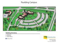 Campus Map - Chattahoochee Technical College