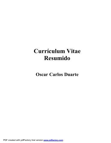 CV - Oscar Duarte.pdf - Facultad de Ciencias Agropecuarias ...