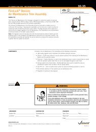 FireLock® Devices Air Maintenance Trim Assembly 30.35 - Victaulic