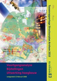 tussenrapportage structuurplan februari 2006.pdf - Gemeente Arnhem