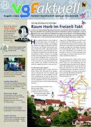 Ausgabe 2/2002 - VGF Verkehrs-Gemeinschaft Landkreis ...