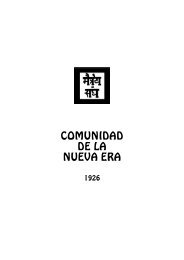 COMUNIDAD DE LA NUEVA ERA - Agni Yoga Society