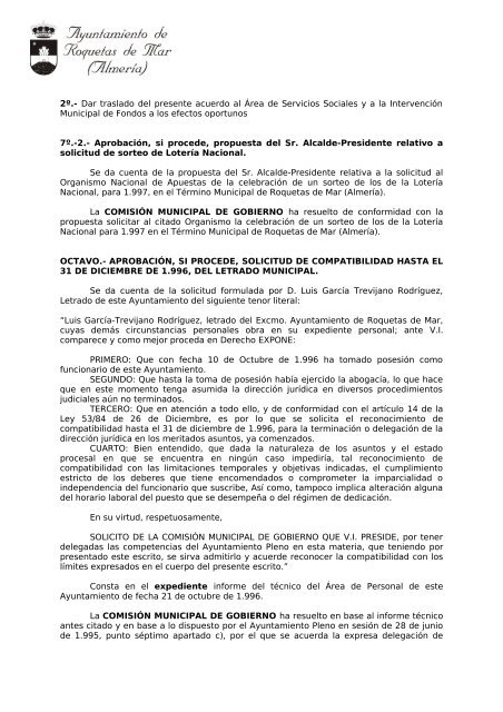 21 de Octubre - Ayuntamiento de Roquetas de Mar