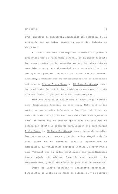 2005 TSPR 78 - Rama Judicial de Puerto Rico