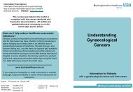 Understanding Gynaecological Cancers - Become an NHS ...