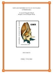 Nota sui generi Nucula e Nuculoma.pdf - Natura Mediterraneo