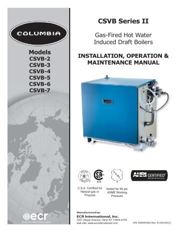 CSVB Series II - Columbia Heating