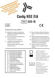 canag nse eia - full package insert - Fujirebio Diagnostics, Inc.