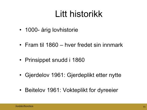 Beiterettigheter og konfliktområder - Norsk Sau og Geit