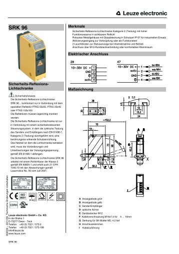 SRK 96 - Leuze electronic