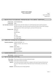 SAFETY DATA SHEET - Arco