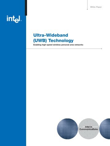 Ultra-Wideband (UWB) Technology - ECEE