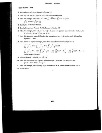 Chapter 5 - answers to book review problems