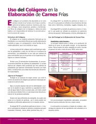 Uso del ColÃ¡geno en la ElaboraciÃ³n de Carnes ... - AlimentariaOnline